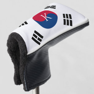 韓国の国旗、韓国カスタムのゴルフヘッドカバー ゴルフヘッドカバー