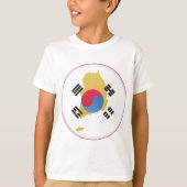 韓国の国旗 Tシャツ (正面)