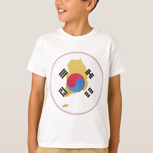 韓国の国旗 Tシャツ (正面)