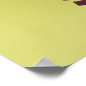 韓国の地図図解入りの、写真付きのポスター ポスター (角)