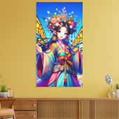 韓国の妖精 キャンバスプリント (インサイチュ (リビング))