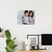 韓国の子読ども向けの地図 ポスター (ホームオフィス)