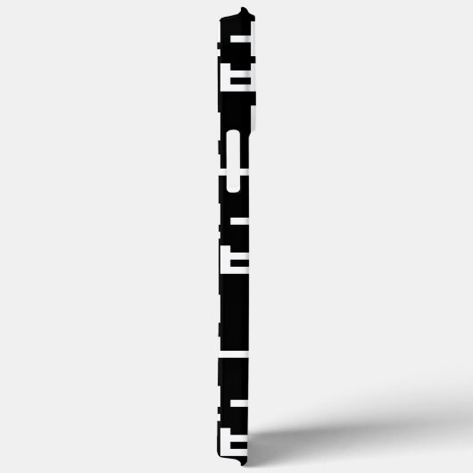 韓国の専門家만렙 Manleb |ハングル言語の大文字と小文字 – マット Case-Mate iPhoneケース (裏面 / 右)