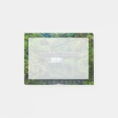 韓国の庭と橋 ポストイット (正面)