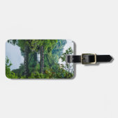 韓国の庭と橋 ラゲッジタグ (正面横)