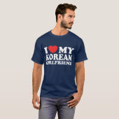 韓国の彼女が大好き Tシャツ (正面フル)