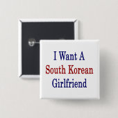 韓国の彼女が欲しい 缶バッジ (正面&裏面)
