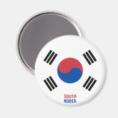 韓国の愛国的な魅力的磁石「貼れ」 マグネット (正面/裏面)