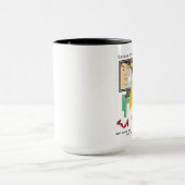 韓国の戯曲Queen™のK戯曲マグは"迷惑を掛けません私に" マグカップ (中央)