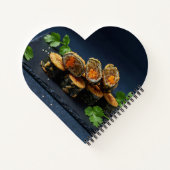 韓国の揚げ転が物（キム・マリ） ノートブック (裏面)