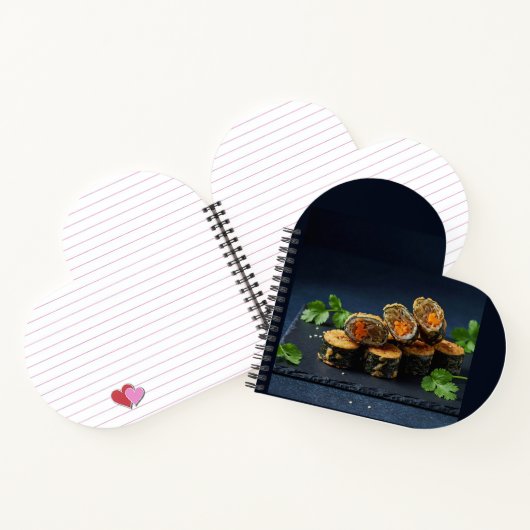 韓国の揚げ転が物（キム・マリ） ノートブック (内部)