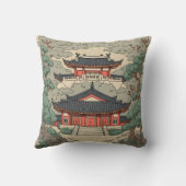 韓国の故宮王室のイメージピロークッション クッション (裏面)