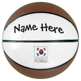 韓国の旗カスタムネーム バスケットボール