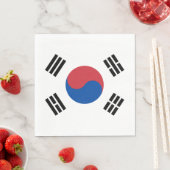 韓国の旗 スタンダードランチョンナプキン (インサイチュ)