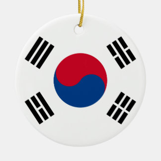 韓国の旗 セラミックオーナメント