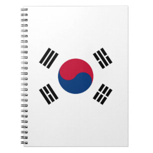 韓国の旗 ノートブック