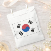 韓国の旗 フェイバーバッグ (クリップ留めされた状態)