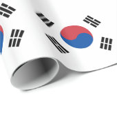 韓国の旗 ラッピングペーパー (ロールコーナー)