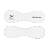 韓国の旗 南国旗カスタマイズ ネーム 野球ボール (パネル)