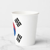 韓国の旗 紙コップ (裏面)