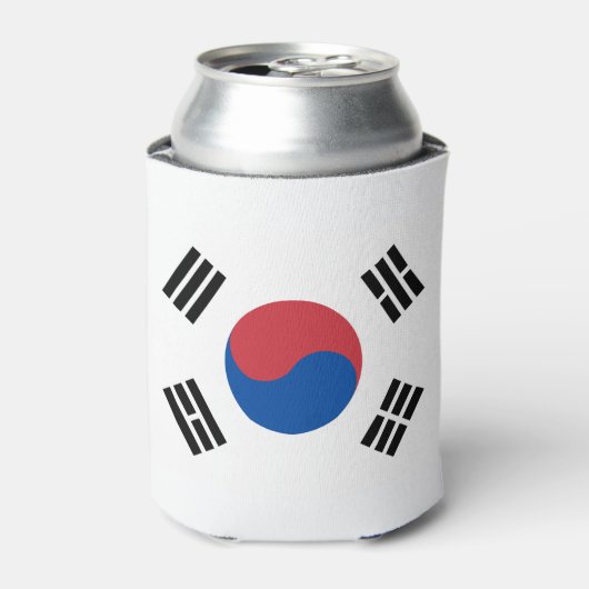 韓国の旗 缶クーラー (缶正面)