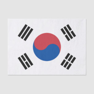 韓国の旗 薄葉紙