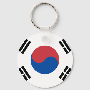 韓国の旗-韓国- Taegeukgi -대한민국의국기 キーホルダー