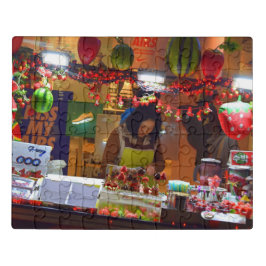 韓国の明洞 ジグソーパズル