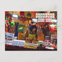 韓国の明洞 ポストカード