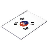 韓国の最高の聖降誕祭を祝う美しい祈り ノートブック (左側)