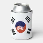 韓国の最高の聖降誕祭を祝う美しい祈り 缶クーラー (缶正面)