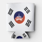 韓国の最高の聖降誕祭を祝う美しい祈り 缶クーラー (正面)