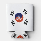 韓国の最高の聖降誕祭を祝う美しい祈り 缶クーラー (裏面)