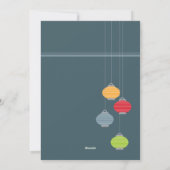 韓国の月の新年の郵便はがき シーズンカード (裏面)