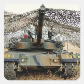 韓国の模擬攻撃国 スクエアシール (正面)