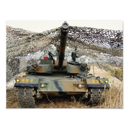 韓国の模擬攻撃国 フォトプリント            (正面)