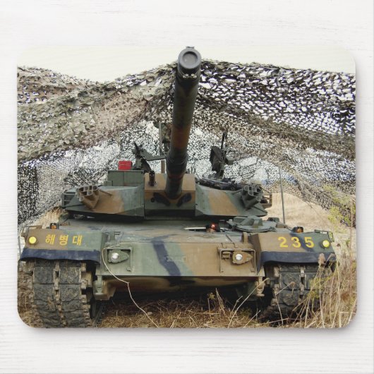 韓国の模擬攻撃国 マウスパッド (正面)