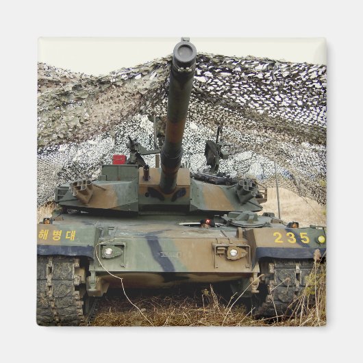 韓国の模擬攻撃国 マグネット (正面)