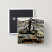 韓国の模擬攻撃国 缶バッジ (正面&裏面)