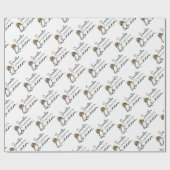 韓国の王冠を持つKドラマのクイーンパーソナライズされた ラッピングペーパー (フラット)