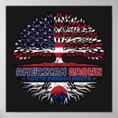 韓国の米国アメリカ統一された合衆国 ポスター (正面)