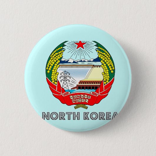 韓国の紋章 缶バッジ (正面)