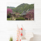 韓国の美しい文化遺産を写真で捉えたプリント商品 横断幕 (インサイチュ)