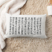 韓国の腰枕 ランバークッション (ブランケット)