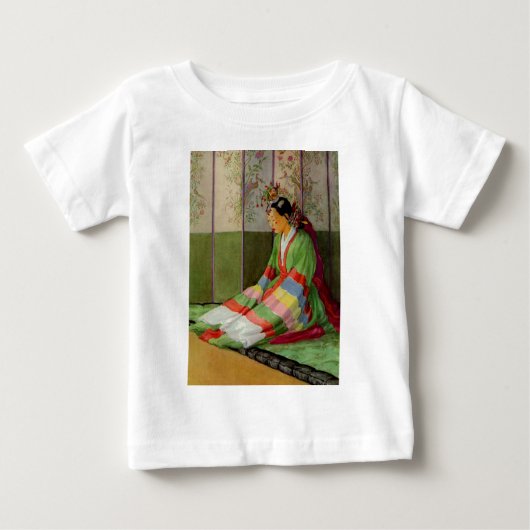 韓国の花嫁 ベビーTシャツ (正面)