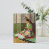 韓国の花嫁 ポストカード (スタンド正面)