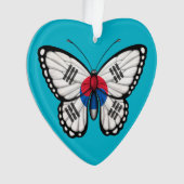 韓国の蝶旗 オーナメント (正面)