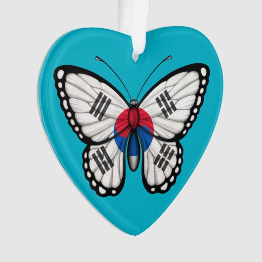 韓国の蝶旗 オーナメント (正面)