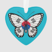 韓国の蝶旗 オーナメント (裏面)