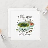 韓国の誕生日は魂誕生日を持つ カード (正面/裏面インサイチュ)